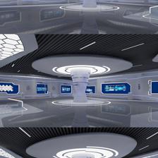 原创时尚现代科技科技展厅3DMAX模型高清效果图-版权可商用